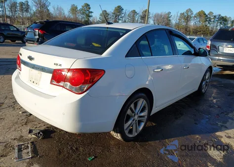 2012 Chevrolet Cruze Ltz из США, поврежденный, VIN 1G1PH5SC7C7260069
